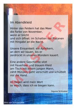 Im Abendkleid