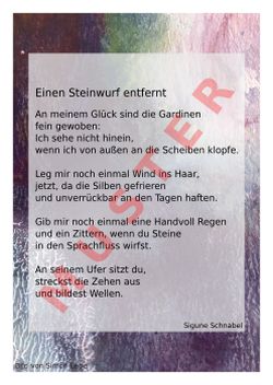 Einen Steinwurf entfernt