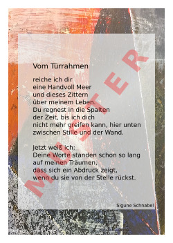 Vom T&uuml;rrahmen